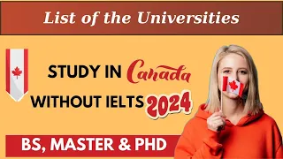 Study in Canada without IELTS 2024  – Fully Funded Canadian Scholarships