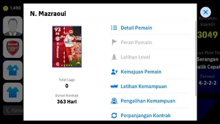 Racikan Terbaru N. Mazraoui Club Partner card Efootball 2024 #efootball #shorts #bayern