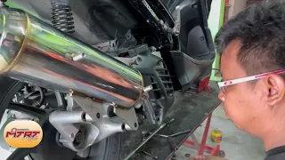 Pinakamabisang PIPE para sa Stock engine and Loaded na Engine 180cc | MTRT EVO SP1 “silent pipe”