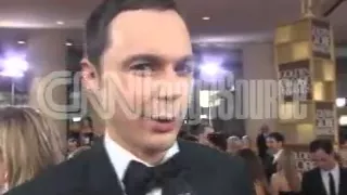 2011 Jim Parsons GOLDEN GLOBES ARRIVAL - CNN