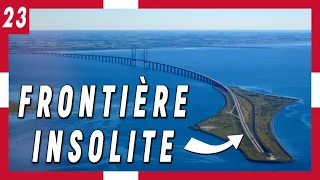 Cette frontière entre la Suède et le Danemark est insolite ! Pont de l'Øresund