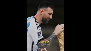 Leo Messi Evolution (2001-2024)
