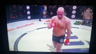 Fedor Emelianenko knockout over Frank Mir.