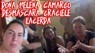 vaza vídeo Dona Helena não apoiando as maldades de Graciele Lacerda desgraça total família Camargo