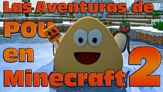 Las aventuras de Pou en Minecraft 2: Pou meets Pingu! - Pou Adventures in Minecraft 2