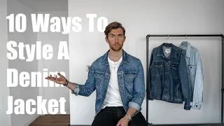 10 Ways To Style A Denim Jacket | Mens Fashion 2021