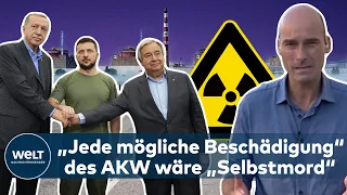 AKW-Beschädigung wäre "Selbstmord" - Erdogan warnt vor "neuem Tschernobyl" | UKRAINE-KRIEG