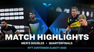 Abdulaziz B. S./Ali A. vs Anton K./Mattias F. | MD | WTT Contender Almaty 2022 (QF)