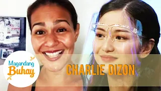 Charlie receives a surprise message from Iza | Magandang Buhay