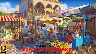 June's Journey Scene 1272 Vol 6 Ch 10 Monastiraki Market *Full Mastered Scene* HD 1080p