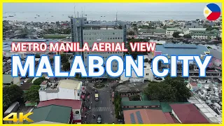 Malabon City Proper | Metro Manila | Aerial View |  Drone Shot