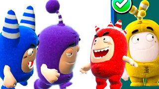 RUNNING! Oddbods Turbo Run Fuse Jeff vs Pogo Bubbles Challenges | Nubi Gameplay