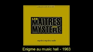 Enigme au music hall  -  Les maîtres du mystère