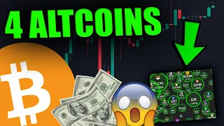 BITCOIN NEW ALL TIME HIGH! I AM BUYING THESE 4 ALTCOINS NOW!!