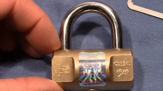 (picking 201) VIRO handbag lock picked and secret revealed - thanks to VDE for this tricky thing