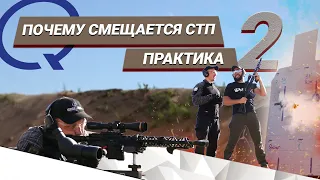 Почему смещается средняя точка попадания. Часть 2. Тесты и практика