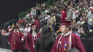 Tuloso-Midway seniors graduate at American Bank Center on Friday