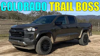 2023 Chevy Colorado Trail Boss Exterior Tour & Walkaround