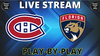 PLAY-BY-PLAY NHL GAME FLORIDA PANTHERS VS MONTREAL CANADIENS