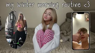 MY WINTER MORNING ROUTINE! Vlogmas 6