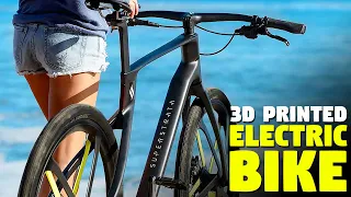 This E-Bike Made With 3D printing Technology!