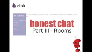 Chat application in Phoenix LiveView - Part III - Rooms
