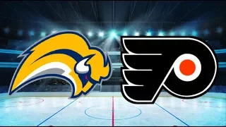 Buffalo Sabres vs Philadelphia Flyers (1-4) – Jan. 8, 2018 | Game Highlights | NHL 2018