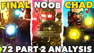 NEW ASTRO NOOB?!  - SKIBIDI TOILET 72 Part 2 ALL Easter Egg Analysis Theory