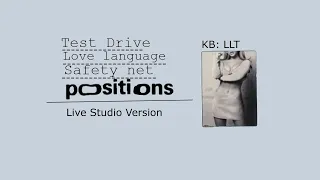 Ariana Grande- Test Drive/ Love Language/ Safety Net (No Fans Screaming) Live Studio Version (LLT)