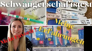 WELCHEN SCHWANGERSCHAFTSTEST NUTZEN ? | Schwangerschaftstests im Vergleich | Meine Erfahrungen