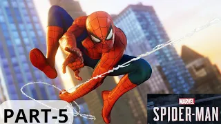 Spider-Man Walkthrough Gameplay Part-5 No Commentary (PS4)