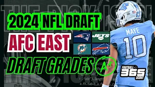 2024 NFL Draft Team Grades AFC East | Bills, Patriots, Jets, Dolphins