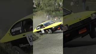 Opel Kadett Rally Crash