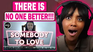 FIRST TIME REACTING TO | SOMEBODY TO LOVE - QUEEN COVER BY PUTRI ARIANI