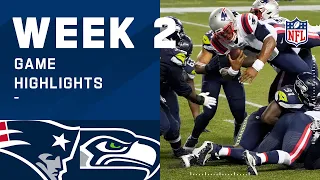 Patriots vs. Seahawks Week 2 Highlights | NFL 2020