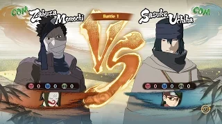 Naruto Shippuden: Ultimate Ninja Storm 4, Zabuza & Haku VS Sasuke & Sarada!