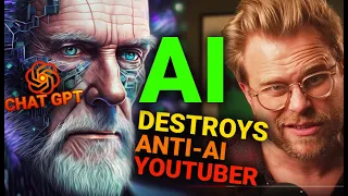 GPT4 AI LIVE REACTS/DESTROYS "A.I. is B.S." VIDEO (from Adam Conover)