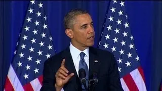 Obama speaks on anti-terror strategy