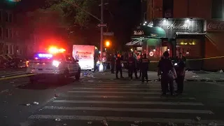 Man killed when he's shot in head at Brooklyn block party