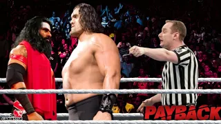 FULL MATCH - Veer Mahaan vs The Great Khali : Payback 2022 - WWE 2K22