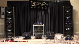 Legacy Audio, Bill Dudleson and the famous Legacy 'V' System speaker listening session