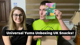 Universal Yums Box May 2022 Snacks from the UK!