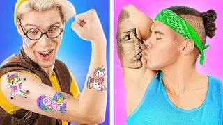 Estudiante Nerd vs Deportista en un Estudio de Tatuajes – Parte 4