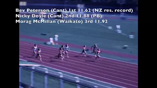 1986 Womens 100m Final