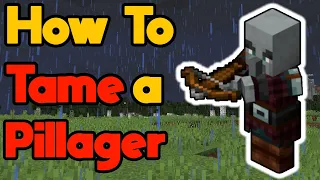 How to Tame a Pillager in Minecraft Tutorial #Shorts