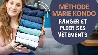THE MARIE KONDO METHOD - STORING AND FOLDING CLOTHES (#1)