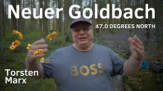 Neuer Goldbach gefunden | Die erste Goldwaschpfanne brachte Gold