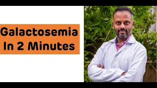 Galactosemia In 2 Minutes || Biochemistry Rapid Revision Series || Galactosemia