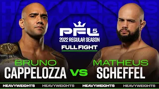 Bruno Cappelozza vs Matheus Scheffel 1 | PFL 5, 2022