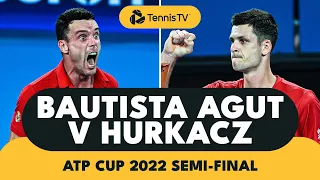 THRILLING End To Dramatic Bautista Agut vs Hurkacz ATP Cup Match!